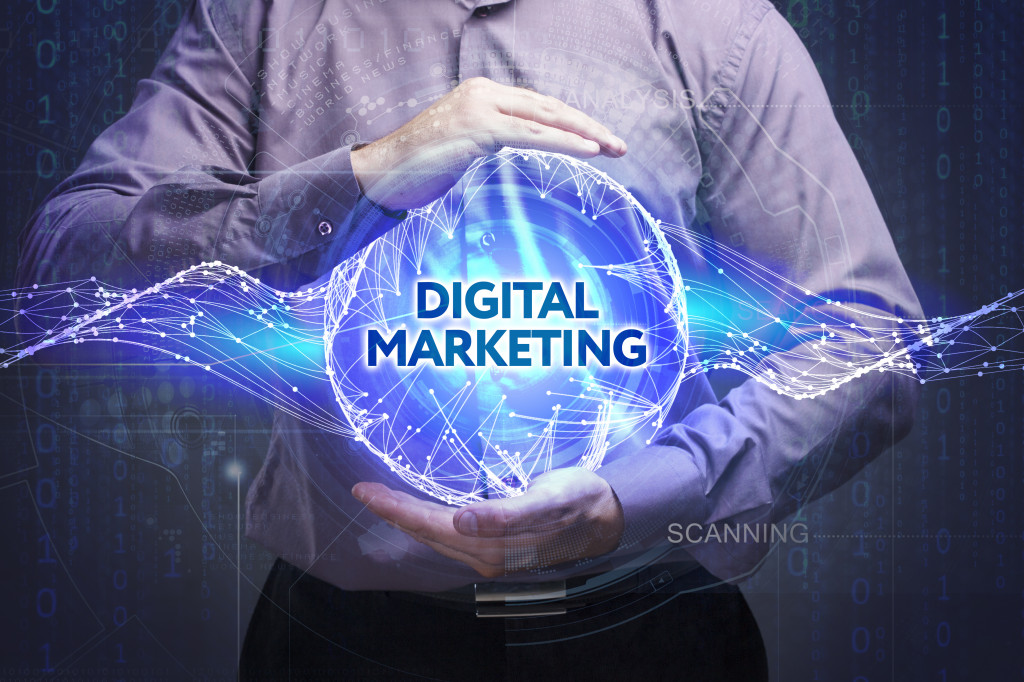 digital marketing concept